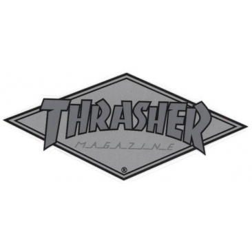 Thrasher Diamante - Grigio Etichetta
