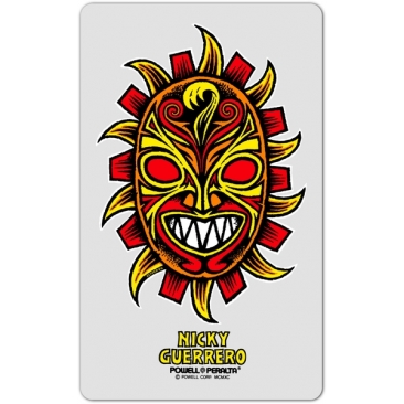 Powell Peralta Nicky Guerrero Mask Sticker Skate