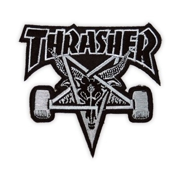 Thrasher Skategoat Black/Grey Patch