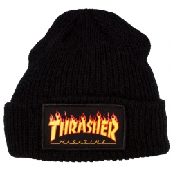 Thrasher Flame Logo Black beanie