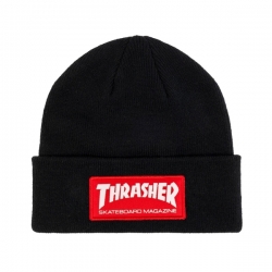 Thrasher Skate Mag Patch Black beanie