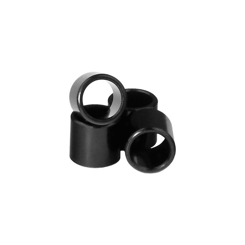 4 Spacers Black 10 x 10 x 10
