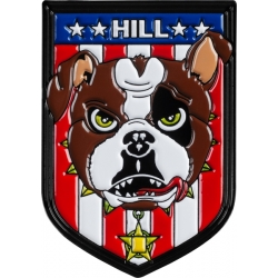 Powell Peralta Frankie Hill Bulldog pins-badge