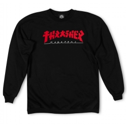 Thrasher Godzilla Crew Black L sweatshirt
