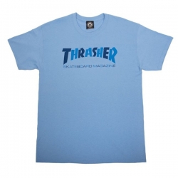 Thrasher Checkers Carolina Blue M t-shirt