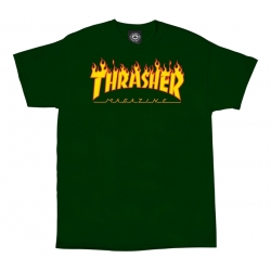Flame Logo Forest Green S