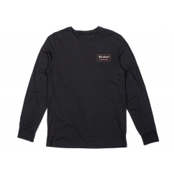 Brixton Palmer L / S Tee - Black t-shirt
