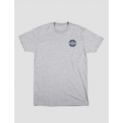 Brixton Octano - s / s padrão tee - cinza camiseta