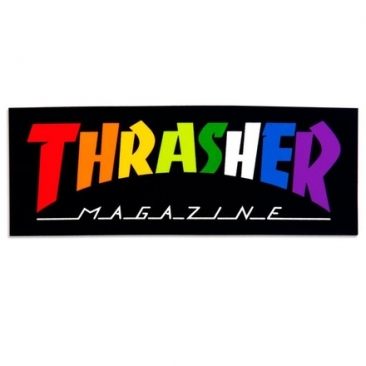Thrasher Rainbow Mag Sticker