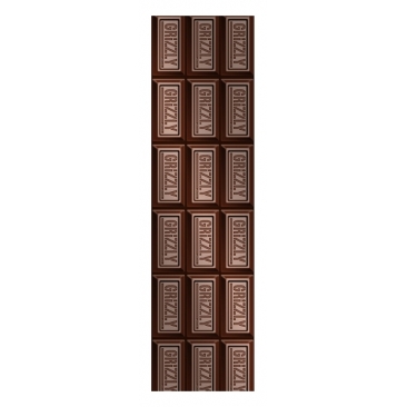 Chocolate Bar Brown 9 X 33