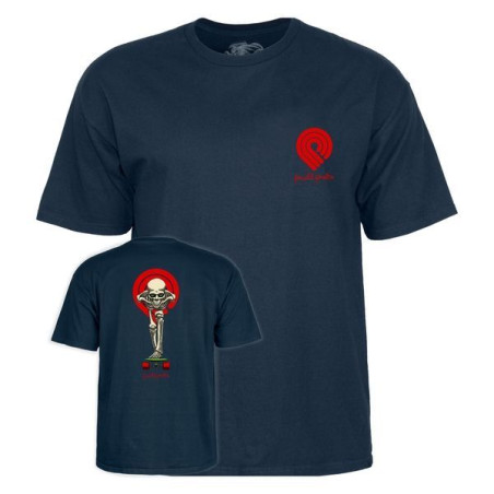 Maglietta Powell Peralta Tucking Skeleton Navy M