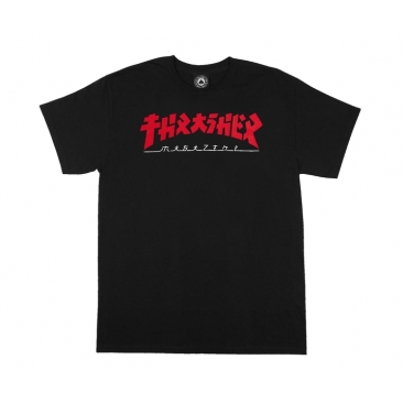 Thrasher Godzilla Ss Black L T-Shirt Skate