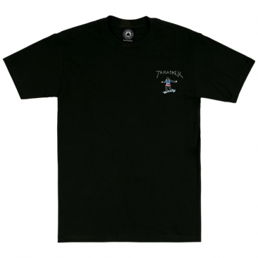 Thrasher Gonz Mini Logo Black L T-Shirt Skate