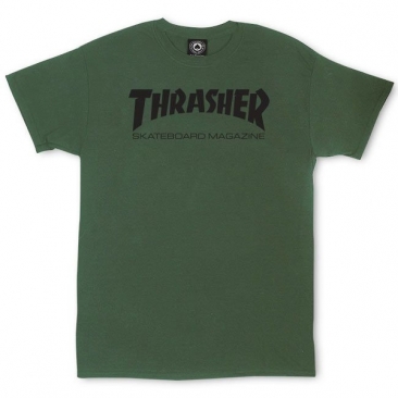 Thrasher Skate Mag Army M T-Shirt Skate