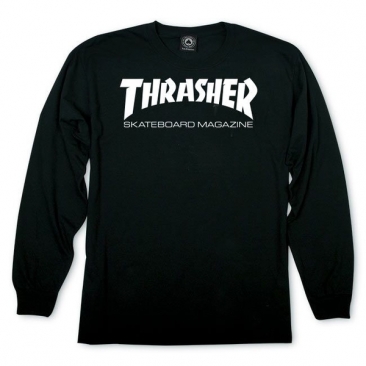 Thrasher Skate Mag Ls Black M T-Shirt Skate