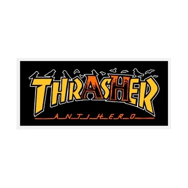 Thrasher Mag Birds Logo X Anti-Hero Sticker