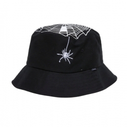 HUF Casquette Skate Tangled Webs Bucket Black 