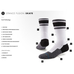 BK Banks - Fusion Skate Socks - Pink