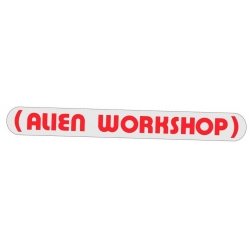 Alien Workshop Klammer - Rot aufkleber