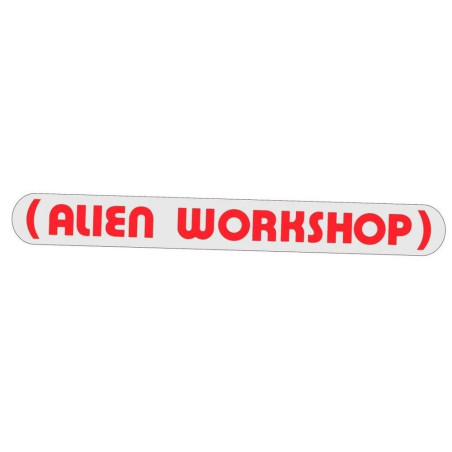 Autocolante Alien Workshop Parêntese - Vermelho