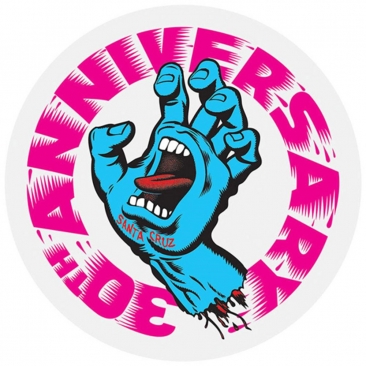 Santa Cruz 30th Anniversary Sticker