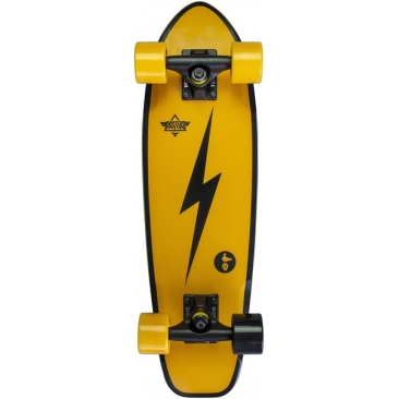 Dusters Cruiser Bird Bolt 25 Yellow Longboard Cruiser completo