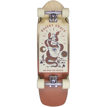 Dusters Cruiser Desert Souls 29.5 Rust Cruiser Longboard Complete