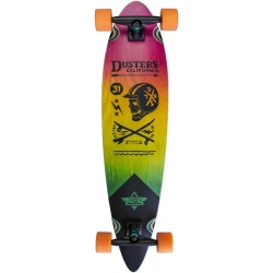 Dusters Cruiser Longboard Complet Longboard Moto Fades 37 Pink Orange Teal 