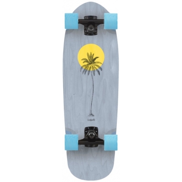 Landyachtz Dinghy Blunt Uv Sun 28.5 X 8.5 Wb 14.6 Cruiser Longboard Complet