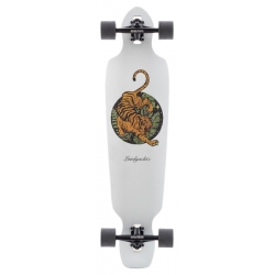 Landyachtz Cruiser Longboard Complet Lb Battle Axe Paper Tiger 38.2 X 9.4 