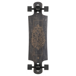 Landyachtz Cruiser Longboard Complet Lb Drop Hammer Black Pinecone 36.5 X 10 