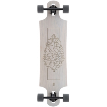 Landyachtz Lb Drop Hammer White Pinecone 36.5 X 10 Cruiser Longboard Complete