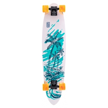 Landyachtz Lb Super Chief Postcard 36 X 8.65 Cruiser Longboard Complete