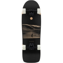 Landyachtz Cruiser Longboard Complet Surf Life Dark Wave 30.9 X 9.5 