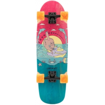 Landyachtz Tugboat Jet Ski Fun 30 X 9.0 Wb 15 Cruiser Longboard Complet