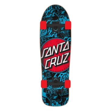 Santa Cruz Contra Distress 9.7 X 31.7 Cruiser Longboard Complete