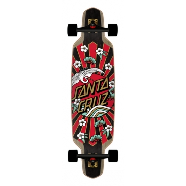 Santa Cruz Crane Dot 9.50 X 37.52 Drop Down Cruiser Longboard Complete