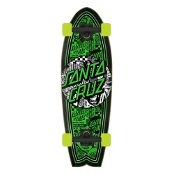 Santa Cruz Cruiser Longboard Complet Flier Collage Dot 8.8 X 27.7 Shk 