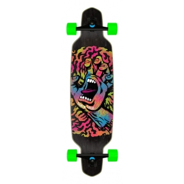 Santa Cruz Obscure Hand 9.50 X 37.52 Dd Cruiser Longboard Complete