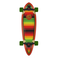 Santa Cruz Cruiser Longboard Complet Serape Dot 9.2 X 33 Pintail 