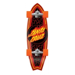 Santa Cruz Cruiser Longboard Complet Flame Dot Shark 9.85 X 31.52 