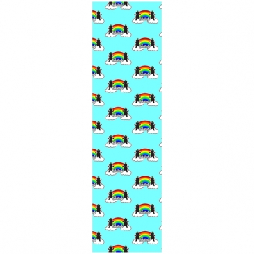 Grizzly Over The Rainbow Blue 9 X 33 Grip Skate