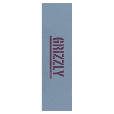 Grizzly Stamp Blue Black 9 X 33 Griptape