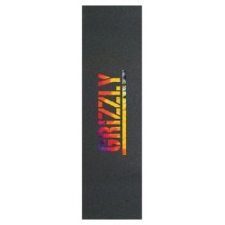 Grizzly Grip Skate Stamp Print Acid Test Tie Dye 9 X 33 