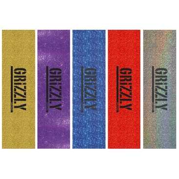 Grizzly Stamp Print Glitter 9 X 33 Presa