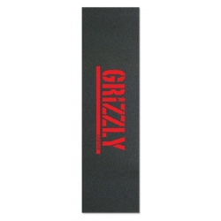 Grizzly Grip Skate Stamp Print Red 9 X 33 
