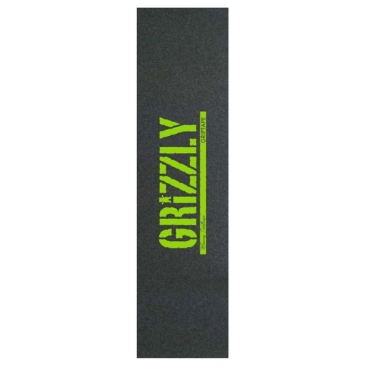 Grizzly Stamp Pro Manny Santiago Green 9 X 33 Grip Skate
