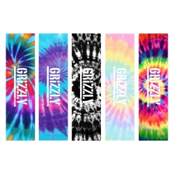 Grizzly Griptape Stamp Tie Dye Assorted 9 X 33 