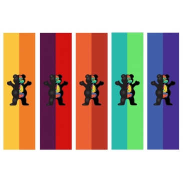 Grizzly Use Your Brain Assorted 9 X 33 Griptape