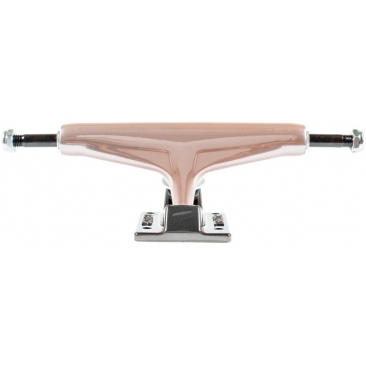 Tensor 5.25 Mag Light Glossy Red Gunmental Trucks Skateboard